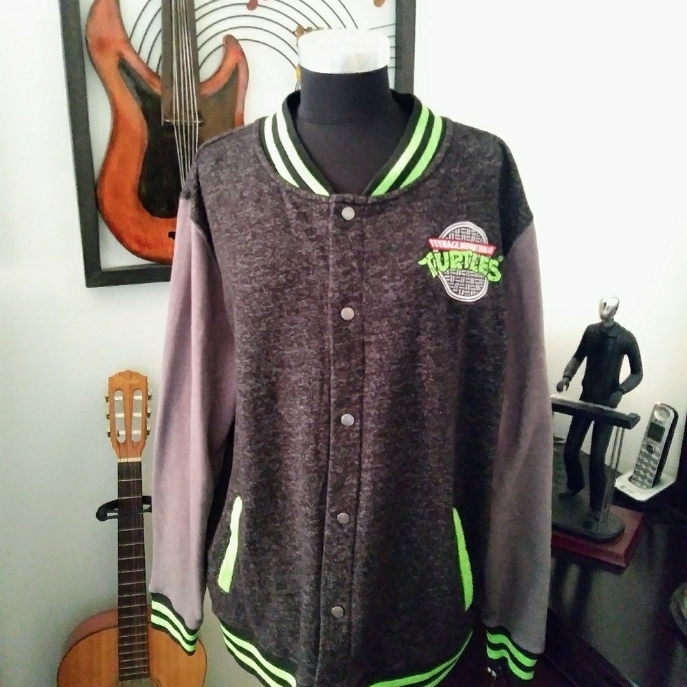 🔥HP🔥Men's Teenage Mutant Ninja Turtles Jacket